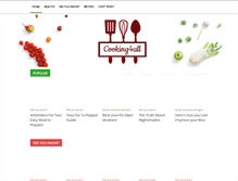 Tablet Screenshot of cooking4all.com